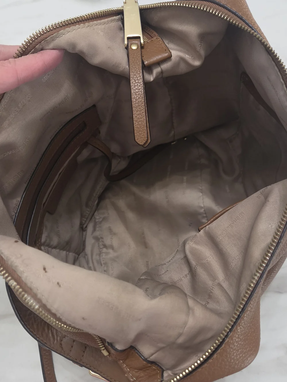 Michael Kors rich cognac